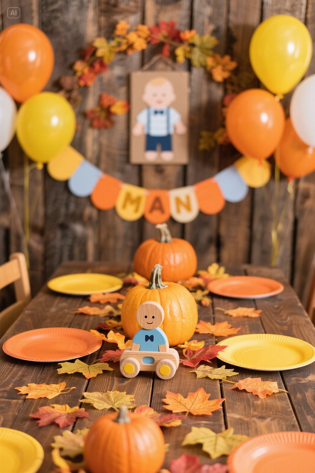 dreamina 2025 08 16 7397 Celebrate your little man with charming ...