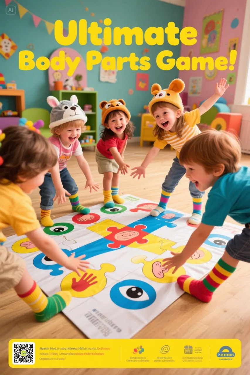 Body Parts PreSchool Activities